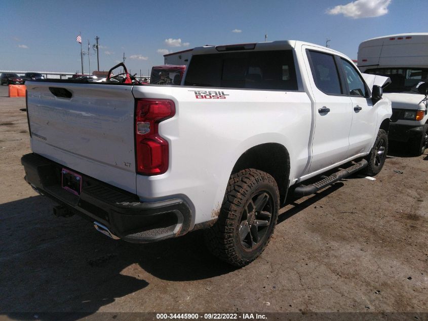2022 CHEVROLET SILVERADO 1500 LT TRAIL BOSS VIN: 3GCUDFED4NG635889