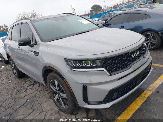 2022 KIA SORENTO EX VIN: 5XYRH4LF7NG138322