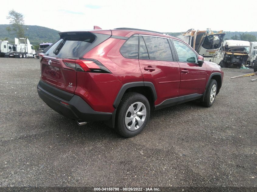 2021 TOYOTA RAV4 LE VIN: 2T3G1RFV6MW210851