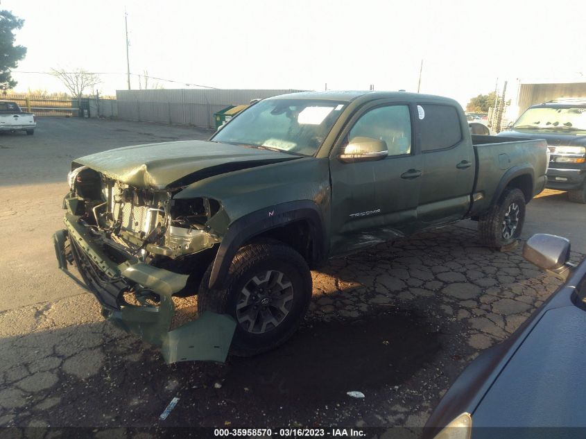 2022 TOYOTA TACOMA 4WD TRD OFF ROAD VIN: 3TMDZ5BN0NM126294