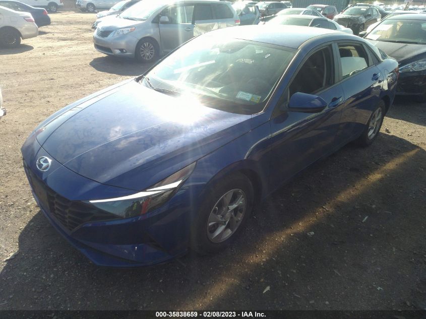 2022 HYUNDAI ELANTRA SE VIN: 5NPLL4AG4NH062423