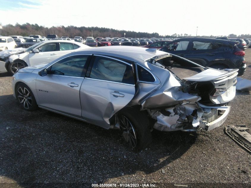 2021 CHEVROLET MALIBU RS VIN: 1G1ZG5STXMF018704