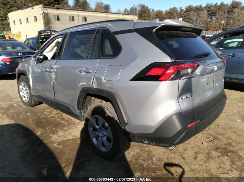2021 TOYOTA RAV4 LE VIN: 2T3G1RFV5MW242397