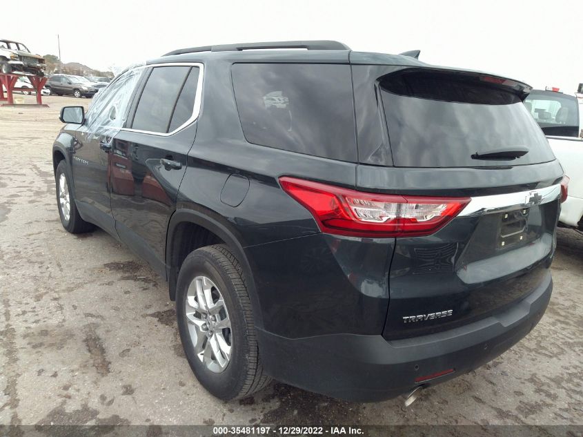 2021 CHEVROLET TRAVERSE LT CLOTH VIN: 1GNERGKW2MJ148986