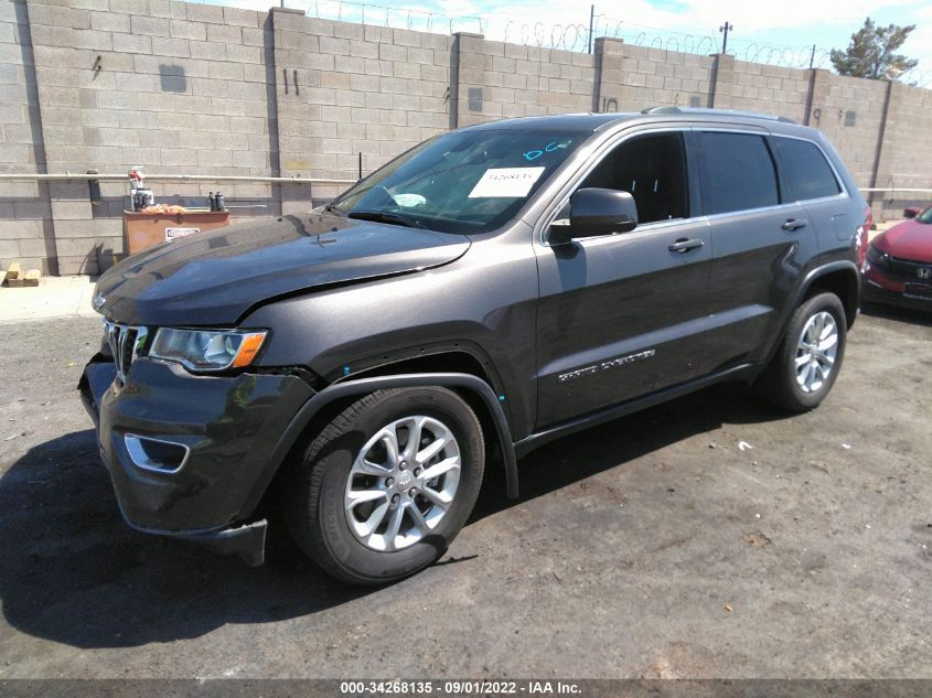 2021 JEEP GRAND CHEROKEE LAREDO X VIN: 1C4RJEAG9MC658479
