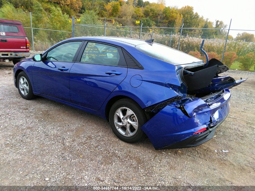2021 HYUNDAI ELANTRA SE VIN: 5NPLL4AG6MH028000