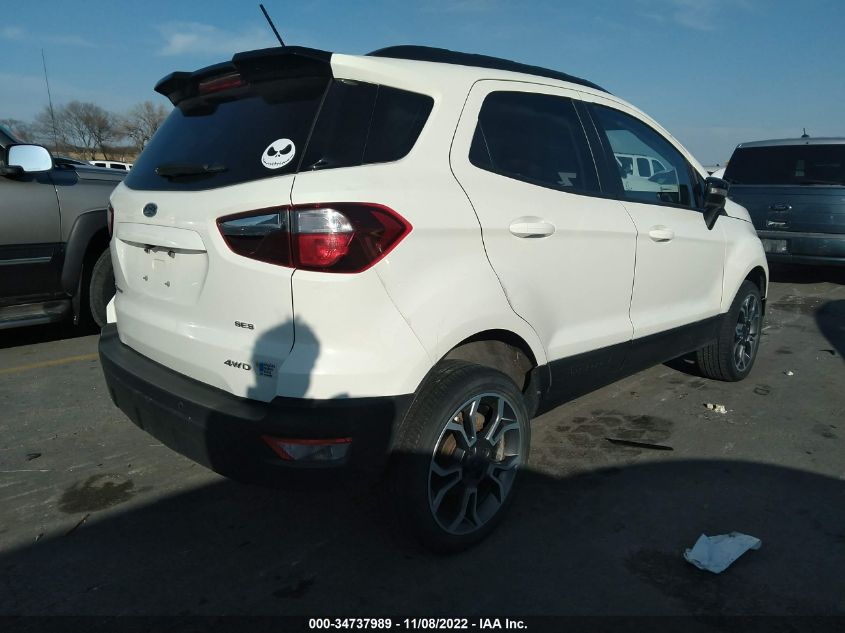 2020 FORD ECOSPORT SES VIN: MAJ6S3JLXLC339436