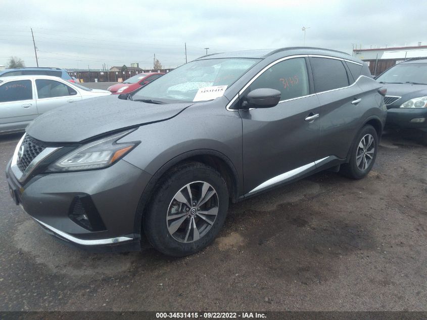 2021 NISSAN MURANO SV VIN: 5N1AZ2BJXMC107083