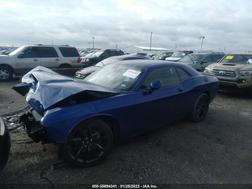 2021 DODGE CHALLENGER GT VIN: 2C3CDZJG1MH587235
