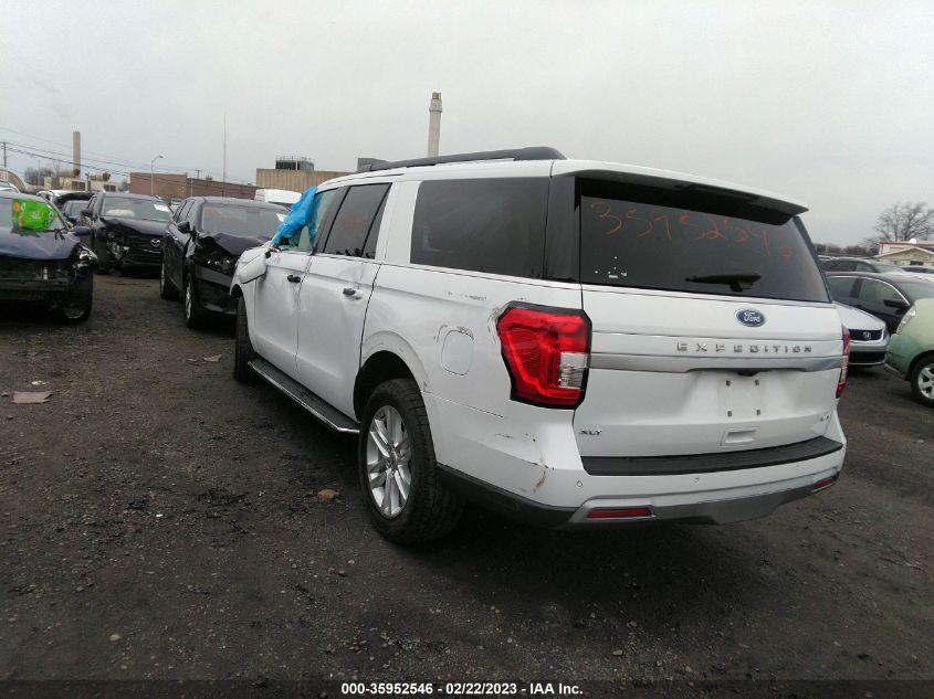 2022 FORD EXPEDITION MAX XLT VIN: 1FMJK1JT7NEA01505