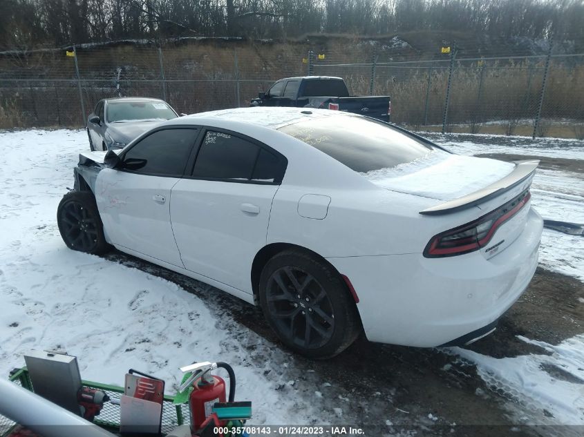 2022 DODGE CHARGER SXT VIN: 2C3CDXBG9NH133402