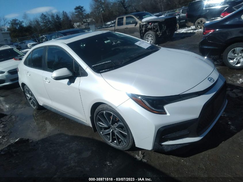 2022 TOYOTA COROLLA SE/SE NIGHTSHADE/APEX SE VIN: 5YFP4MCEXNP109662