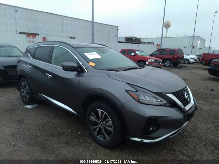 2022 NISSAN MURANO SV VIN: 5N1AZ2BJ1NC127207