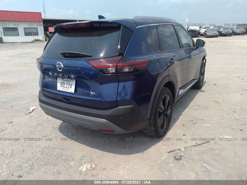 2021 NISSAN ROGUE SL VIN: 5N1AT3CA9MC057590