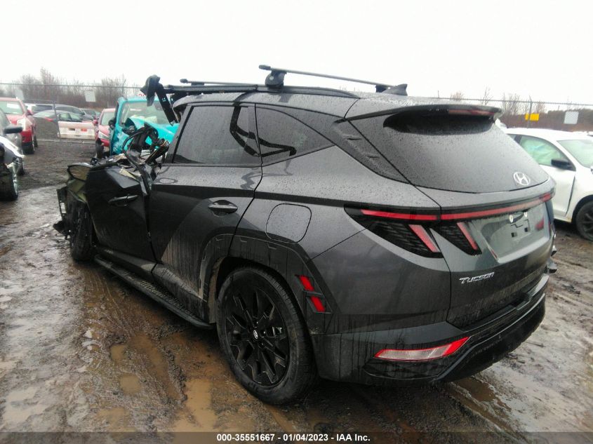 2022 HYUNDAI TUCSON XRT VIN: KM8JFCAE6NU167411