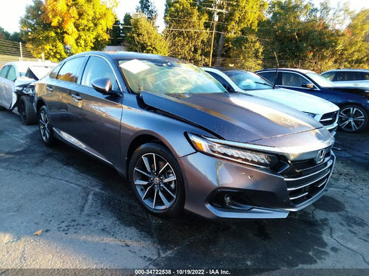 2022 HONDA ACCORD SEDAN EX-L VIN: 1HGCV1F51NA015925