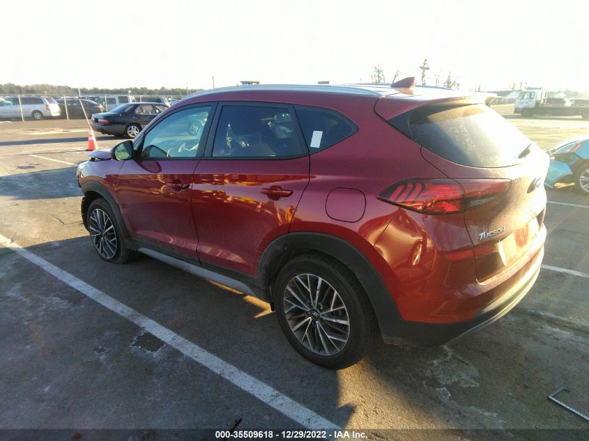 2021 HYUNDAI TUCSON SEL VIN: KM8J3CAL4MU360386