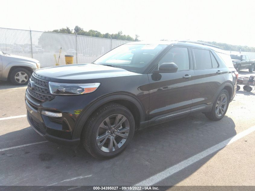 2022 FORD EXPLORER XLT VIN: 1FMSK8DH7NGA97239