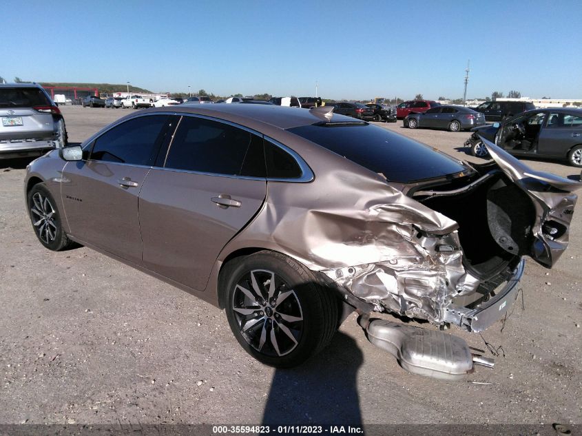 2022 CHEVROLET MALIBU RS VIN: 1G1ZG5ST8NF202265