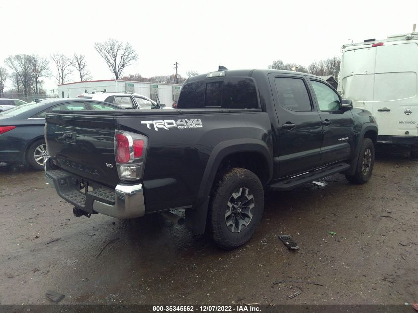 2022 TOYOTA TACOMA 4WD SR/SR5/TRD SPORT VIN: 3TYCZ5AN8NT076486