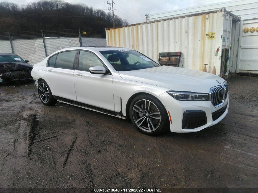 2022 BMW 7 SERIES 740I XDRIVE VIN: WBA7T4C0XNCH98263