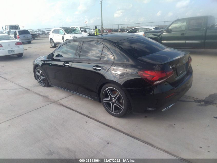 2021 MERCEDES-BENZ A-CLASS A 220 VIN: W1K3G4EB7MJ264395