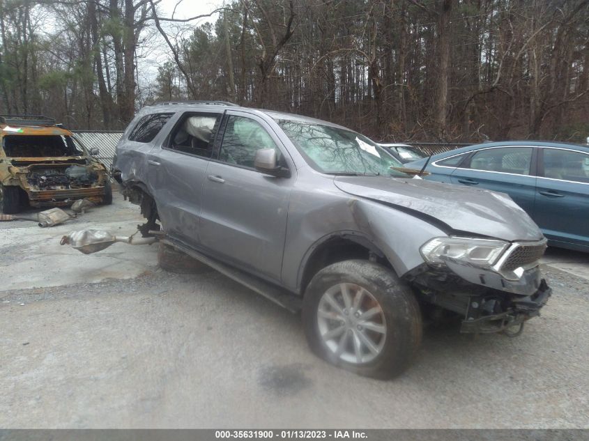 2021 DODGE DURANGO SXT PLUS VIN: 1C4RDHAG1MC760822