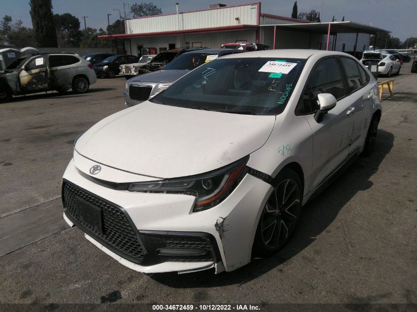 2021 TOYOTA COROLLA LE VIN: JTDS4MCE9MJ058670