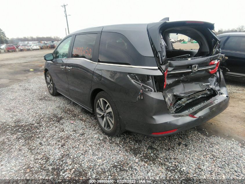 2023 HONDA ODYSSEY TOURING VIN: 5FNRL6H83PB033856