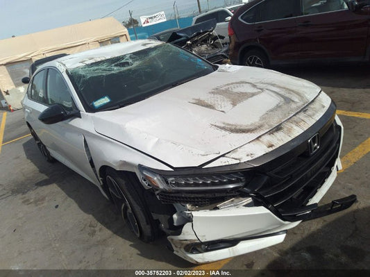 2021 HONDA ACCORD SEDAN SPORT VIN: 1HGCV1F34MA096660