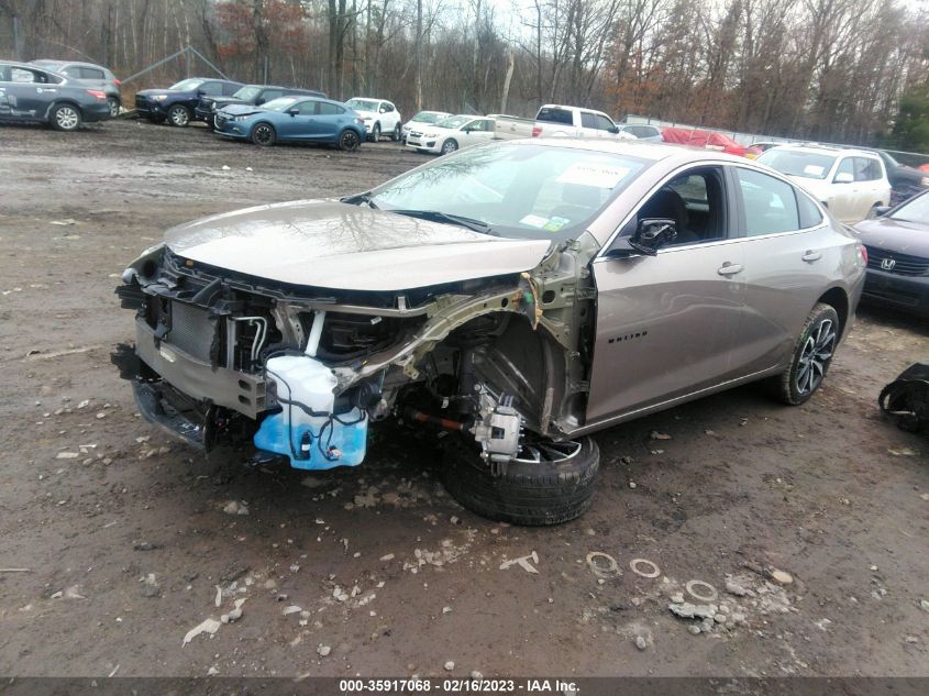 2022 CHEVROLET MALIBU RS VIN: 1G1ZG5ST5NF206094