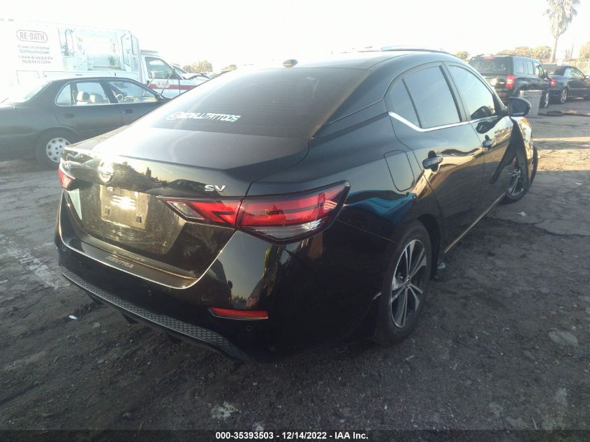 2020 NISSAN SENTRA SV VIN: 3N1AB8CV4LY308743