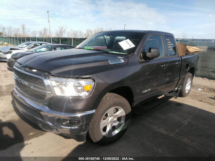 2022 RAM 1500 BIG HORN VIN: 1C6RRFBG4NN200973