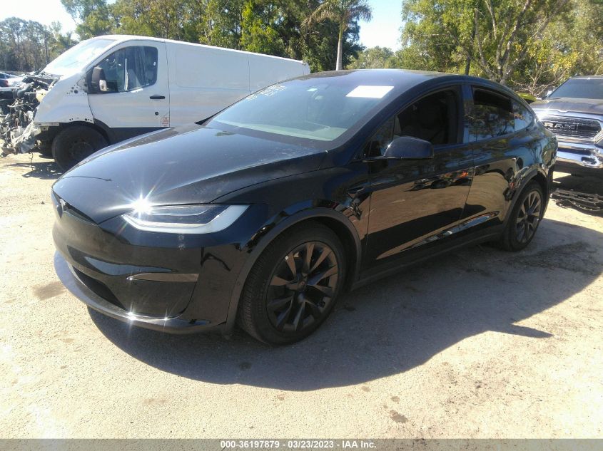 2023 TESLA MODEL X VIN: 7SAXCBE55PF366721