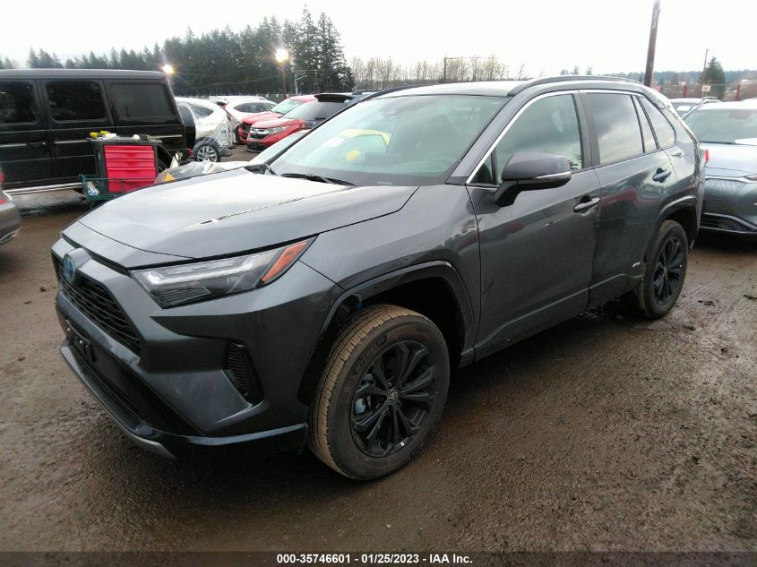 2022 TOYOTA RAV4 HYBRID SE VIN: 4T3T6RFV8NU101471