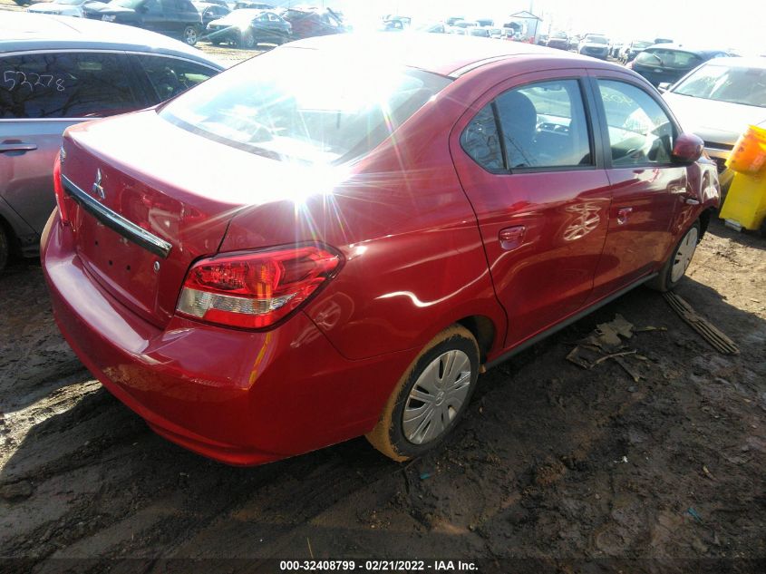 2020 MITSUBISHI MIRAGE G4 ES VIN: ML32F3FJ7LHF05277