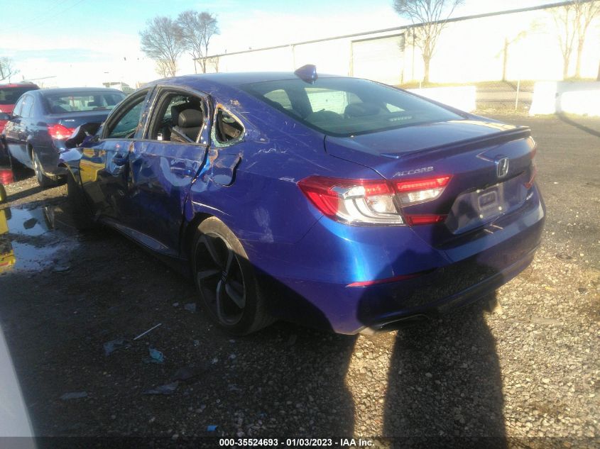 2020 HONDA ACCORD SEDAN SPORT VIN: 1HGCV1F37LA094450