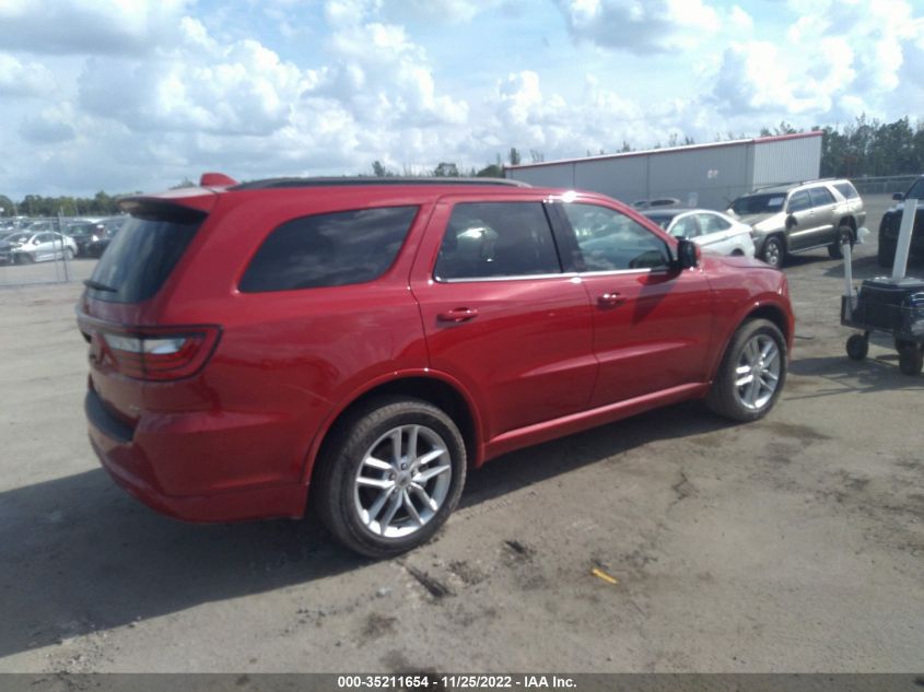 2021 DODGE DURANGO GT PLUS VIN: 1C4RDJDG9MC853610