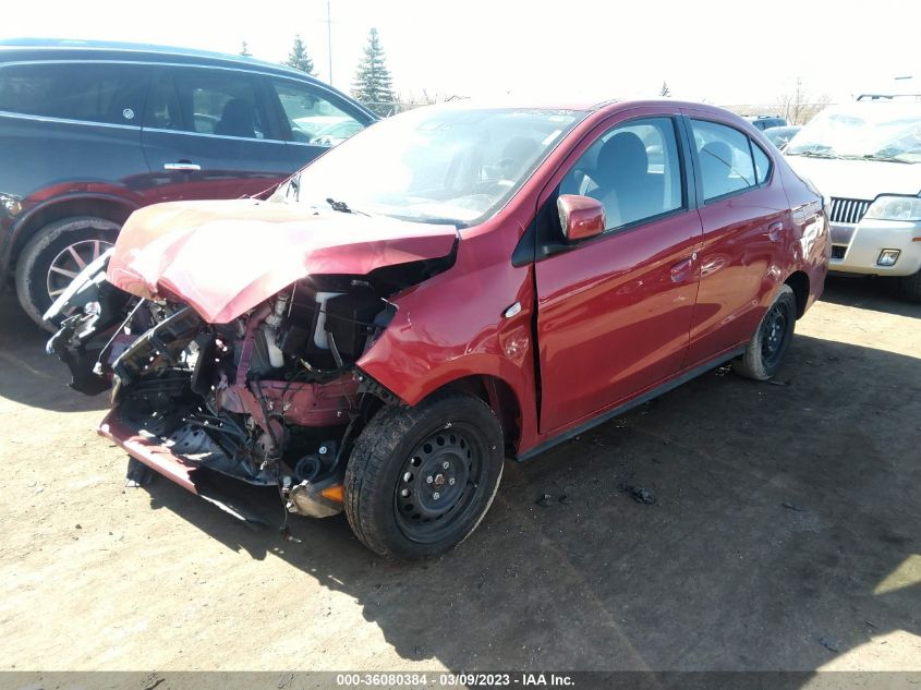 2022 MITSUBISHI MIRAGE G4 ES/LE/BLACK EDITION VIN: ML32FUFJXNHF05475