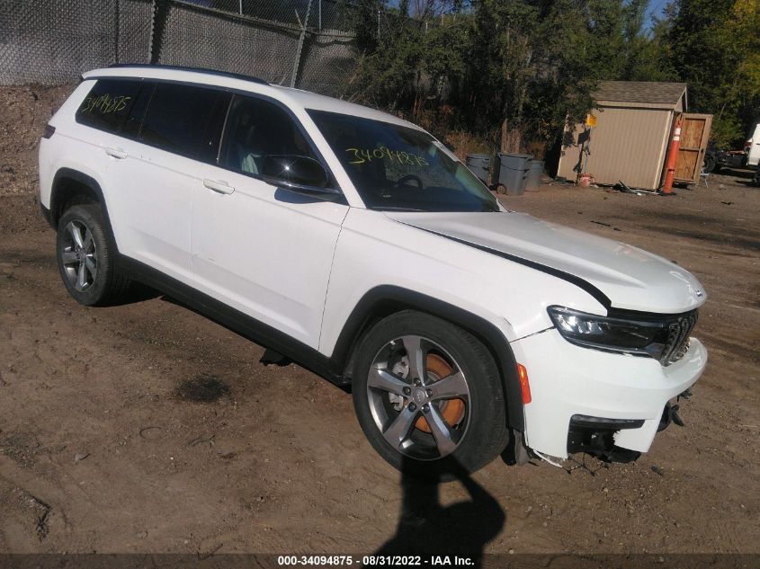 2021 JEEP GRAND CHEROKEE L LIMITED VIN: 1C4RJKBGXM8203088