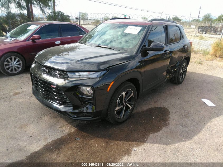 2022 CHEVROLET TRAILBLAZER RS VIN: KL79MTSL9NB144482