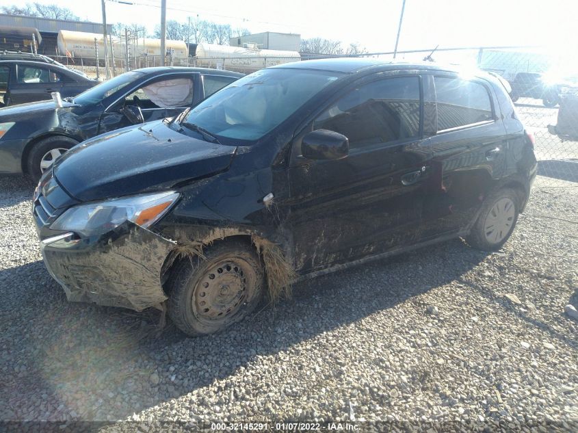 2021 MITSUBISHI MIRAGE ES/LE/CARBONITE EDITION VIN: ML32AUHJXMH010863