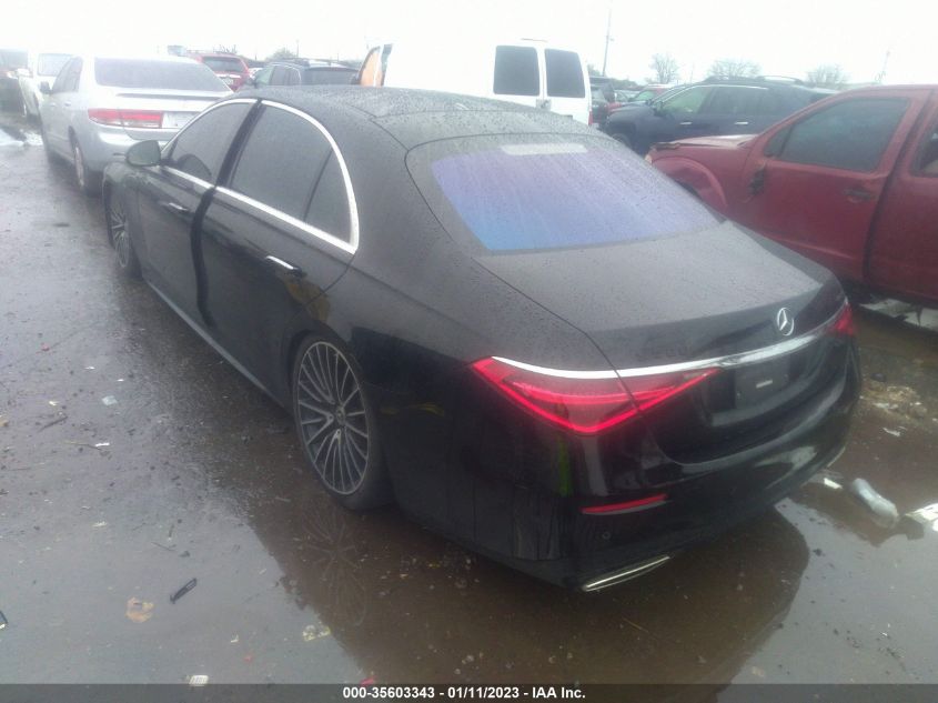 2021 MERCEDES-BENZ S-CLASS S 580 VIN: W1K6G7GB7MA035419