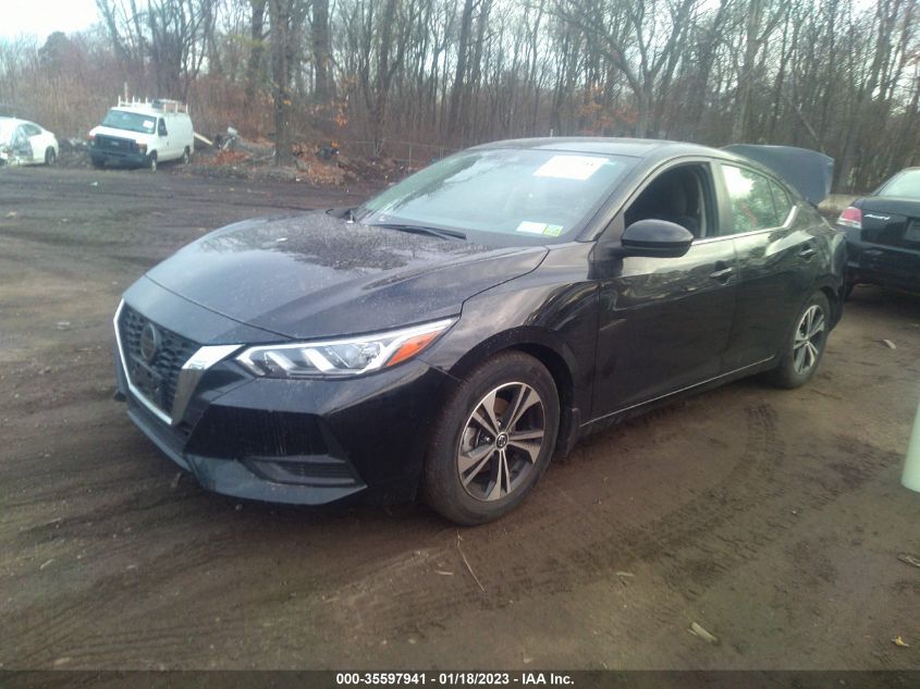 2021 NISSAN SENTRA SV VIN: 3N1AB8CV2MY287831