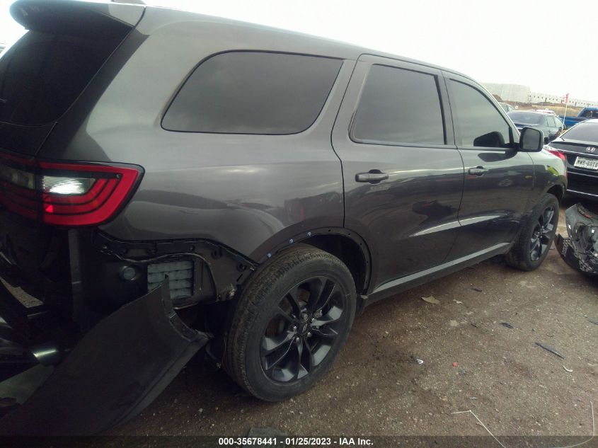 2021 DODGE DURANGO GT VIN: 1C4RDHDG2MC573388