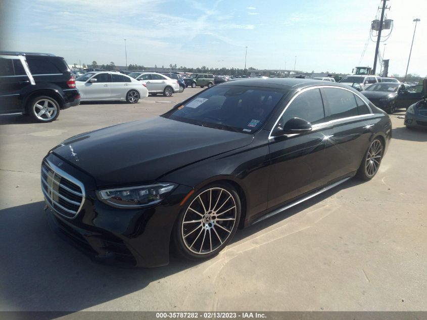 2021 MERCEDES-BENZ S-CLASS S 580 VIN: W1K6G7GB2MA058848