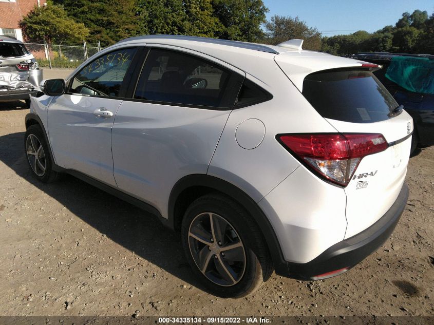 2022 HONDA HR-V EX VIN: 3CZRU6H57NM759810