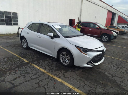 2022 TOYOTA COROLLA HATCHBACK SE VIN: JTNB4MBE7N3158544