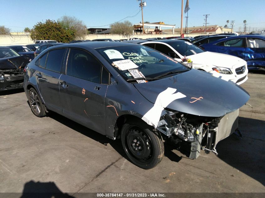 2022 TOYOTA COROLLA SE/SE NIGHTSHADE/APEX SE VIN: JTDP4MCE4NJ083306