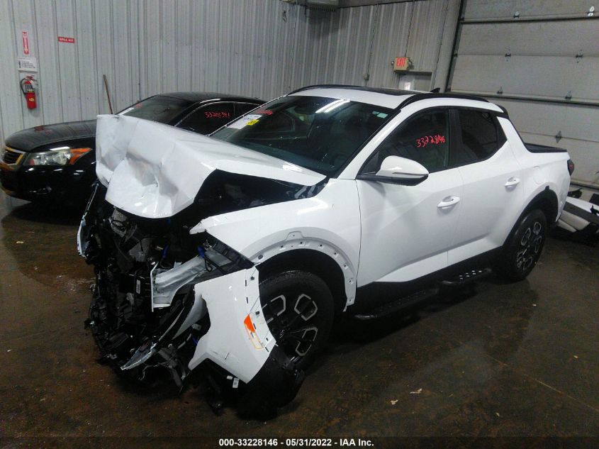 2022 HYUNDAI SANTA CRUZ SEL PREMIUM VIN: 5NTJDDAF7NH024813